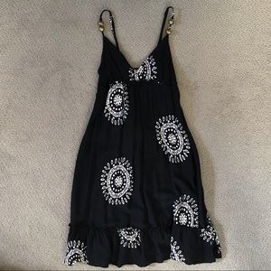 Planet Gold Sun Dress Size M